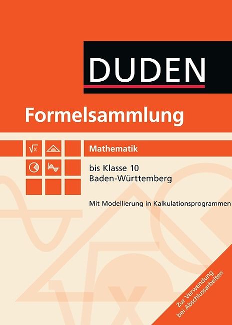 Duden Schulbuch, Schulbücher, Mathematik. Formelsammlung (Deutsch, Lothar Meyer, Reinhard Stamm, Karlheinz Weber, 2012)