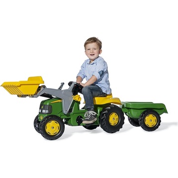 Rolly Toys Tracteur John Deere avec chargeur et remorque - Galaxus