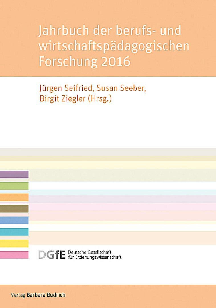 Budrich, Fachbücher, Jahrbuch der berufs- und wirtschaftspädagogischen Forschung 2016 (Deutsch, 2016)