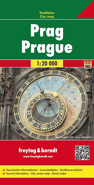 Prag Gesamtplan, Landkarte