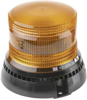 Rs Pro, Personenschutz, R65 LED Beacon, Amber, 3 PT, 10-30Vdc