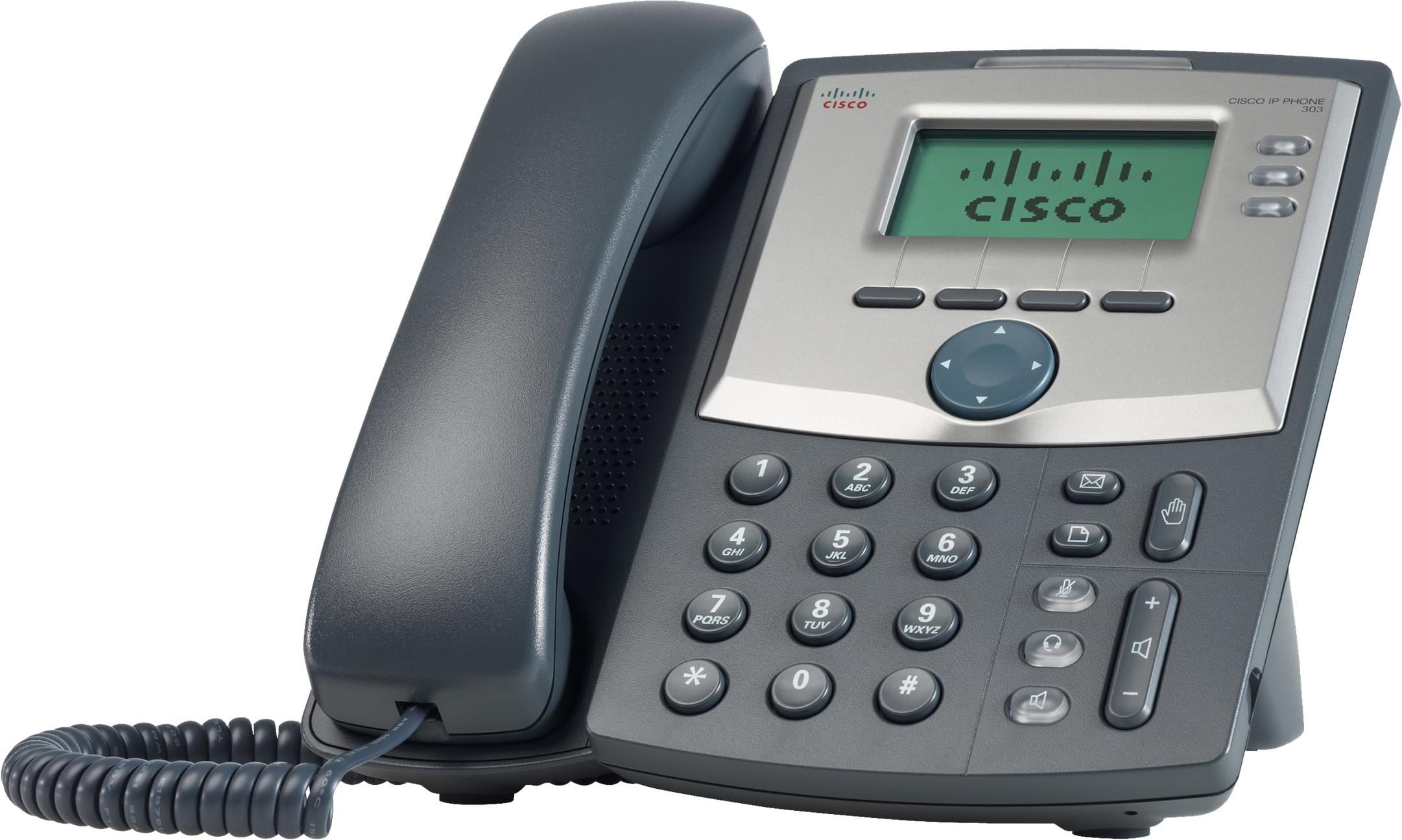 Cisco SPA 303, Telefon, Grau