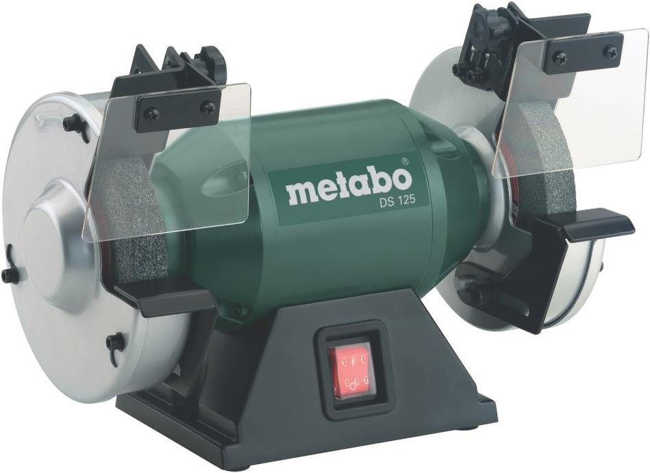 Metabo, Schleifmaschine + Poliermaschine, Doppelschleifmaschine DS 125 (Doppelschleifer, 200 W)