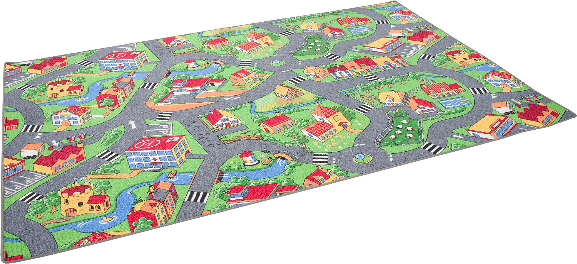 Snapstyle, Spielteppich + Spielmatte, Kinder Spiel Teppich Little Village (200 x 250 cm)