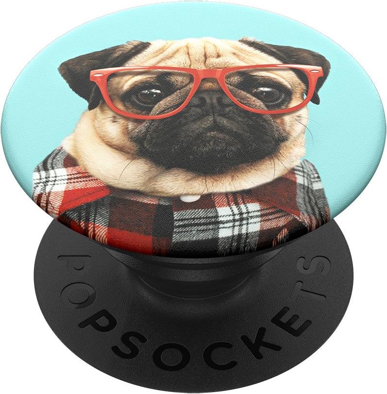 PopSockets Studious Stu, Smartphone Halterung, Schwarz, Mehrfarbig