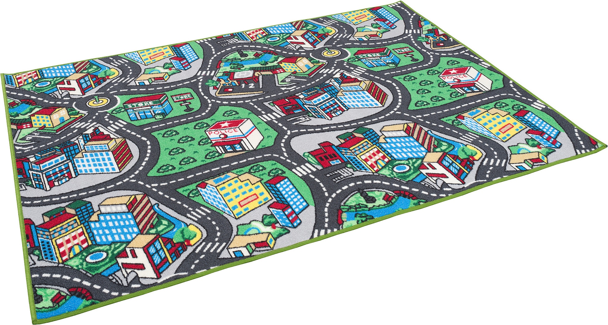 Pergamon, Spielteppich + Spielmatte, Play City (100 x 165 cm)