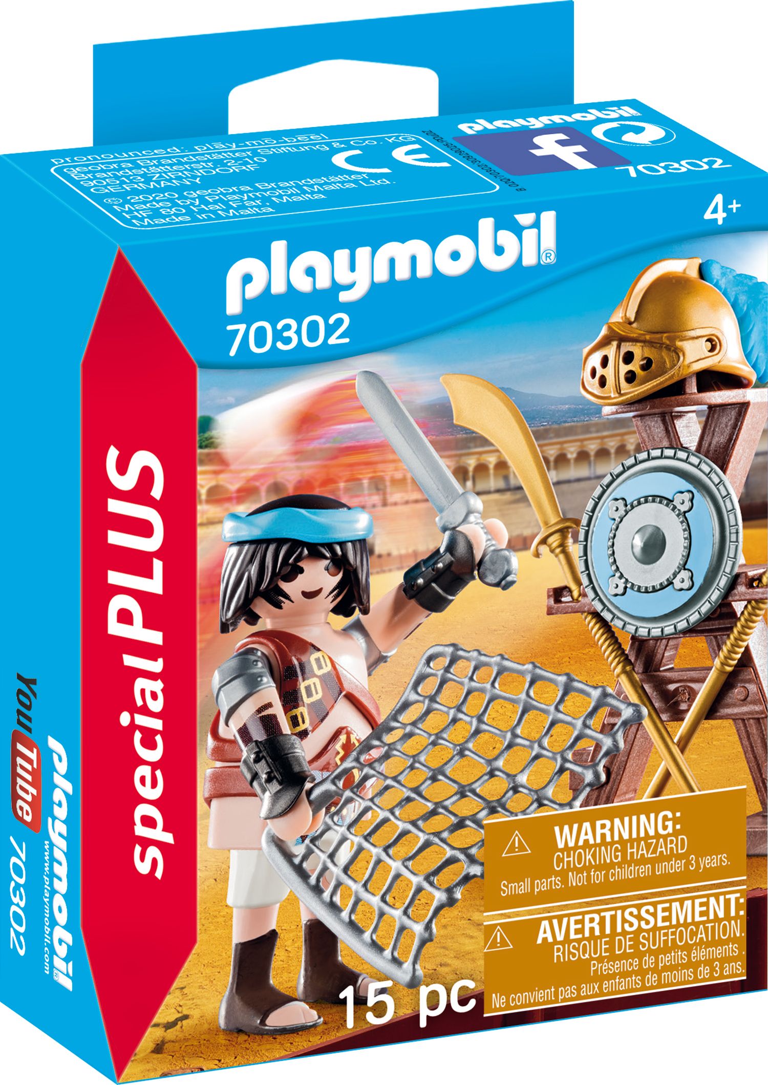 Playmobil Gladiator mit Waffenständer (70302)