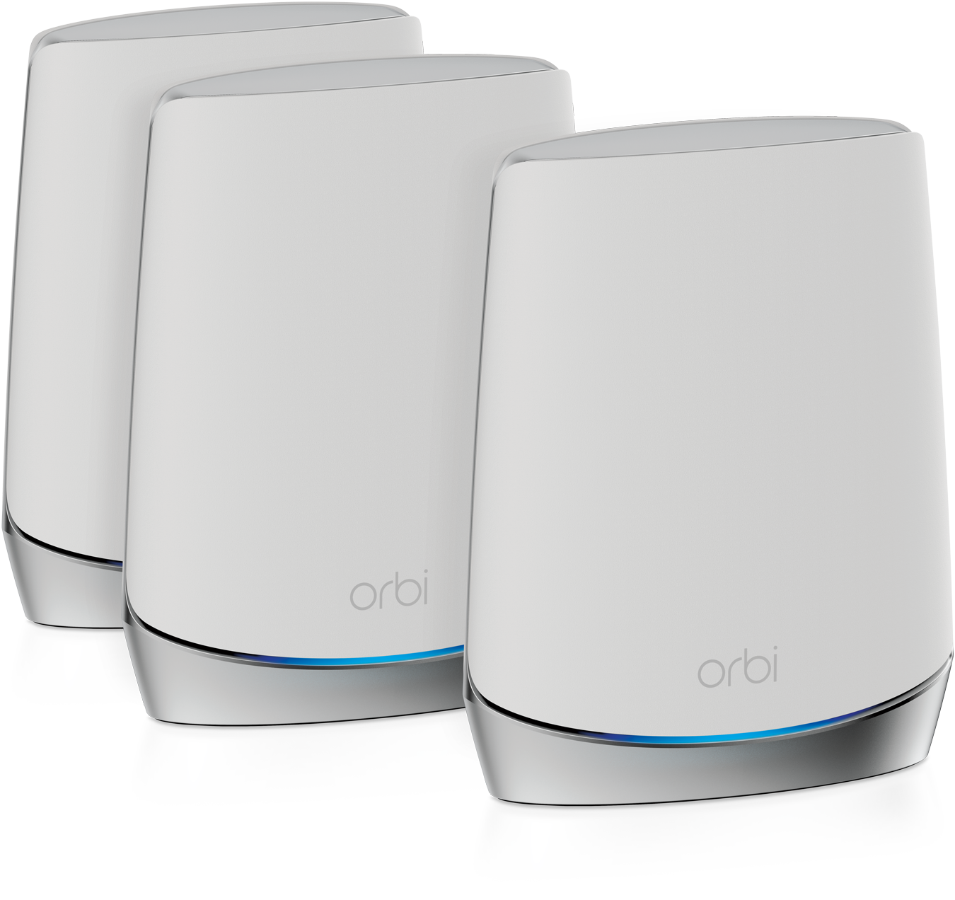 Netgear Orbi WiFi 6 Mesh System AX4200 (RBK753), Router, Weiss