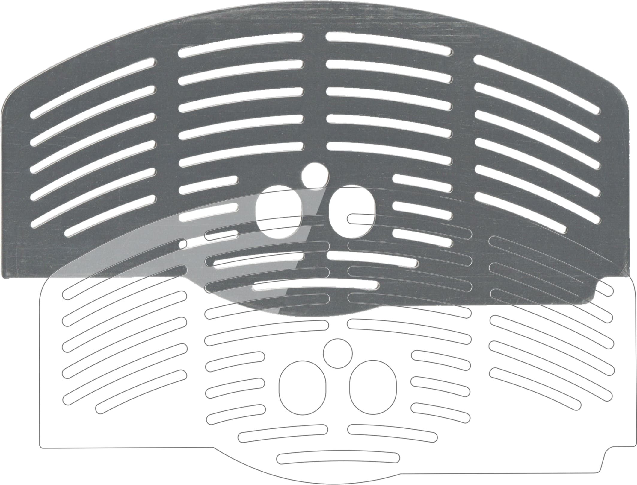 Dipos Displayschutz Anti-Shock, Zubehör Kaffeemaschinen, Transparent