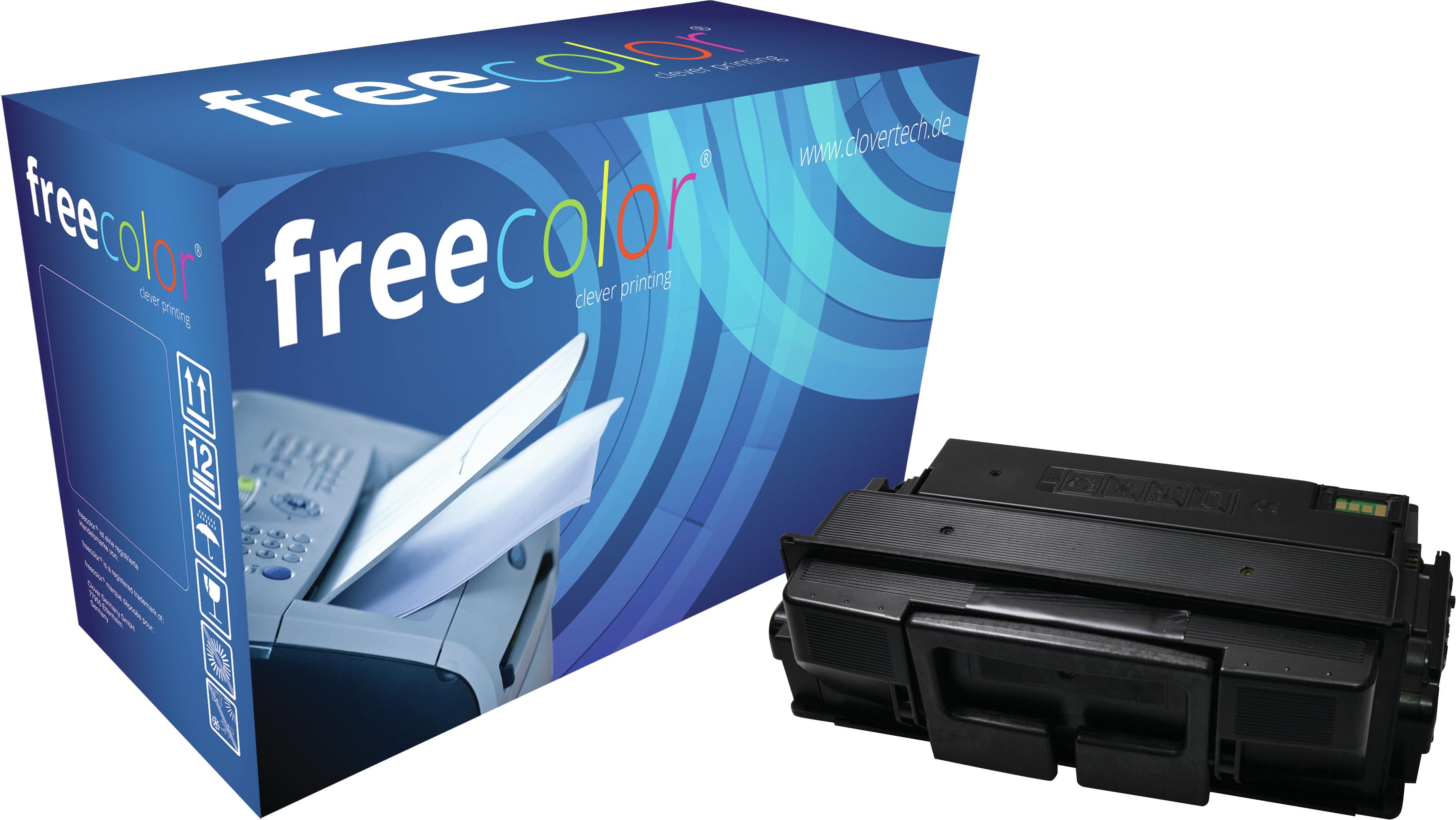 Freecolor für Samsung ML-3750 bk (BK), Toner