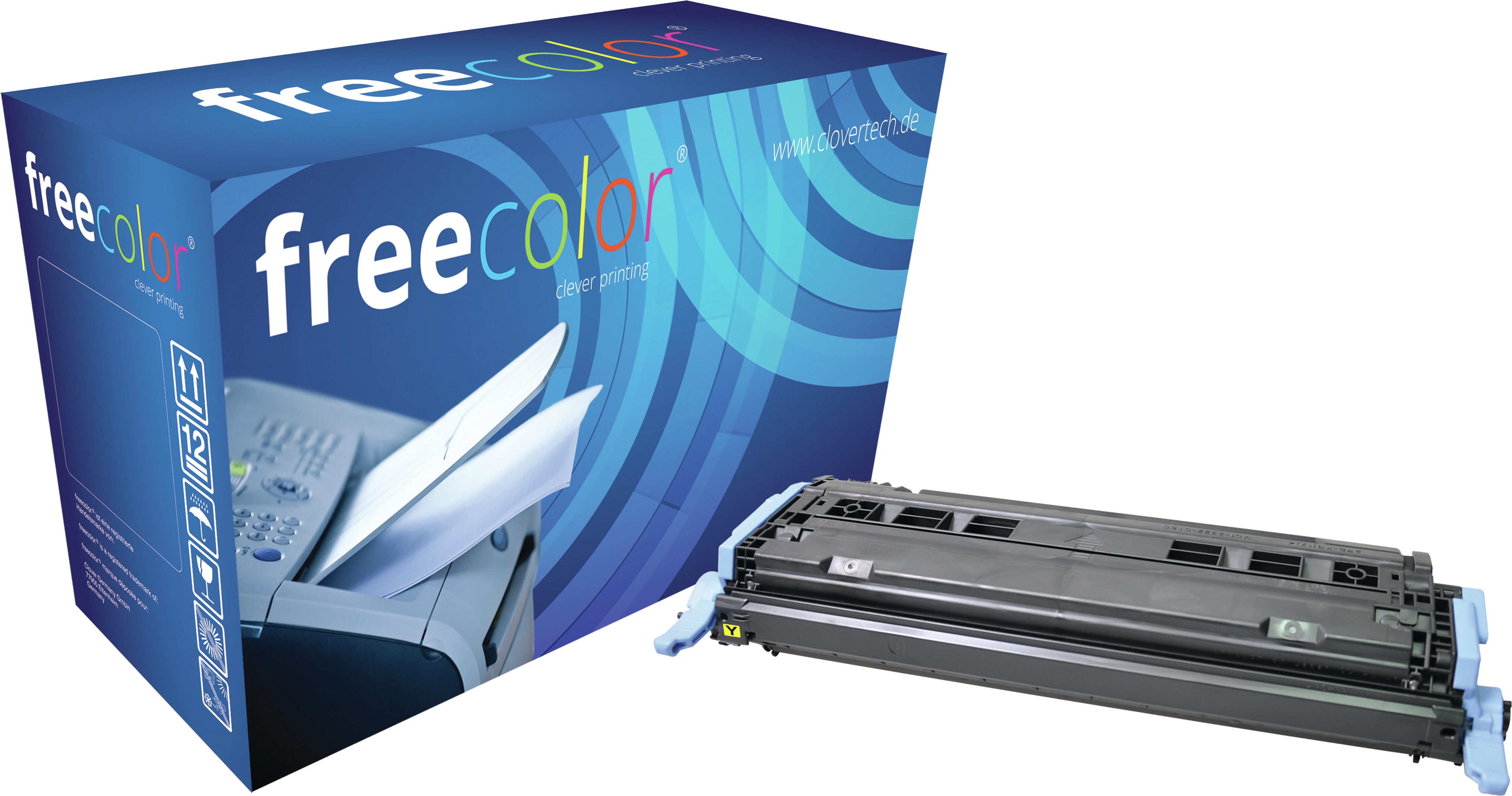 Freecolor 2600Y-FRC (Y), Toner