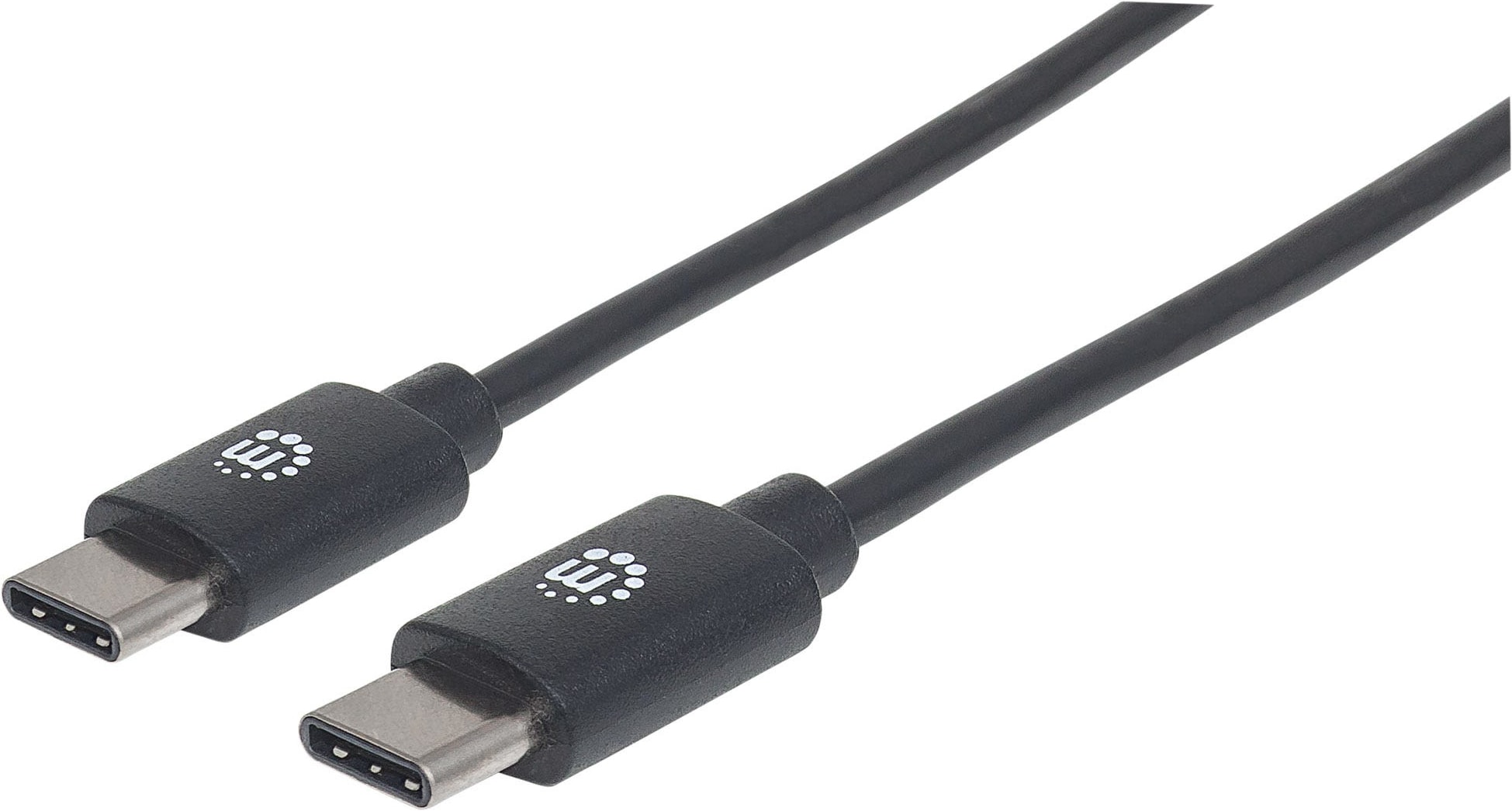 Manhattan Typ C-Stecker auf Typ C-Stecker (3 m, USB 2.0), USB Kabel