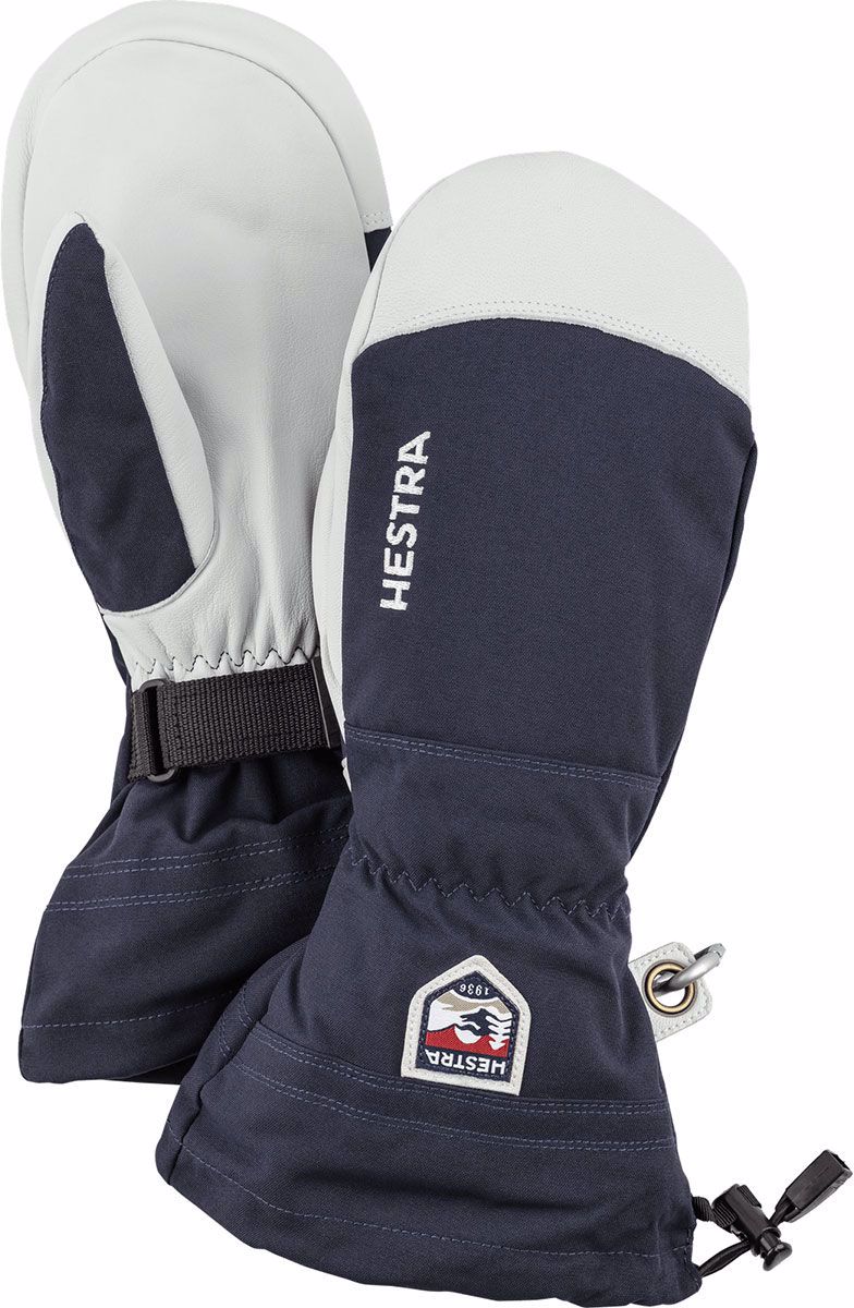 Hestra, Herren, Handschuhe, Army Leather Heli Ski Mitt, Blau, (6)