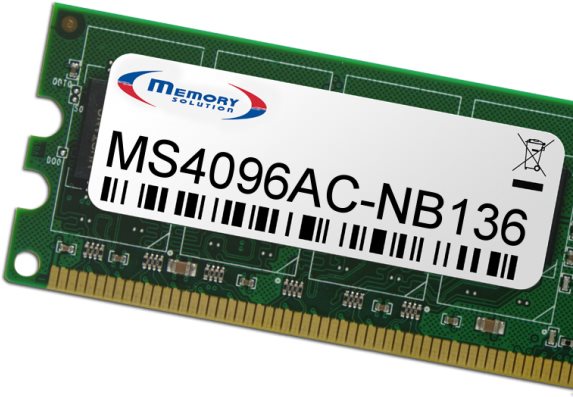 Memorysolution DDR2 (1 x 4GB), RAM Modellspezifisch