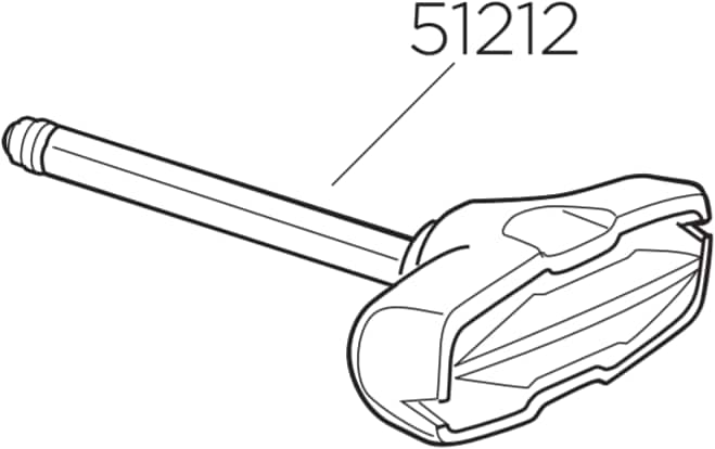 Thule, Dachträger Zubehör, Ersatzschlüssel 51212