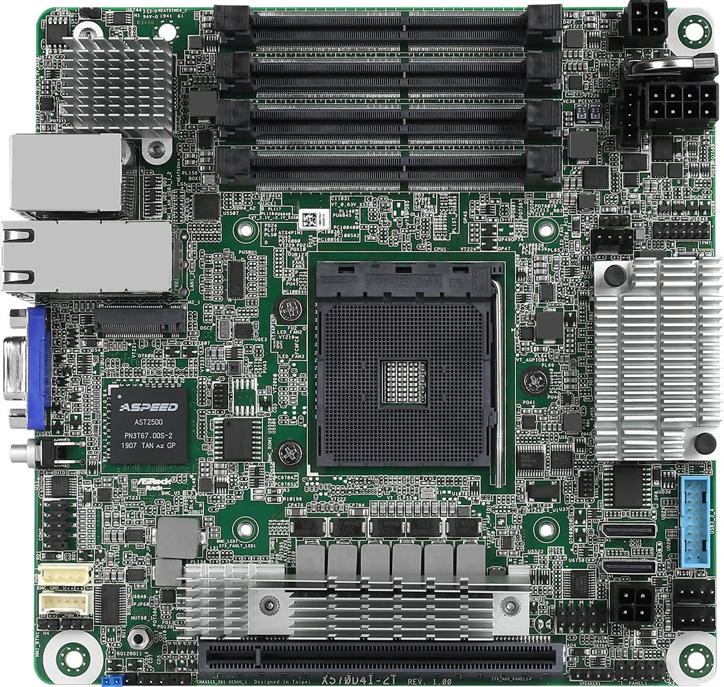 AsRock X570D4i-2t (AM4, AMD X570, Mini ITX), Mainboard