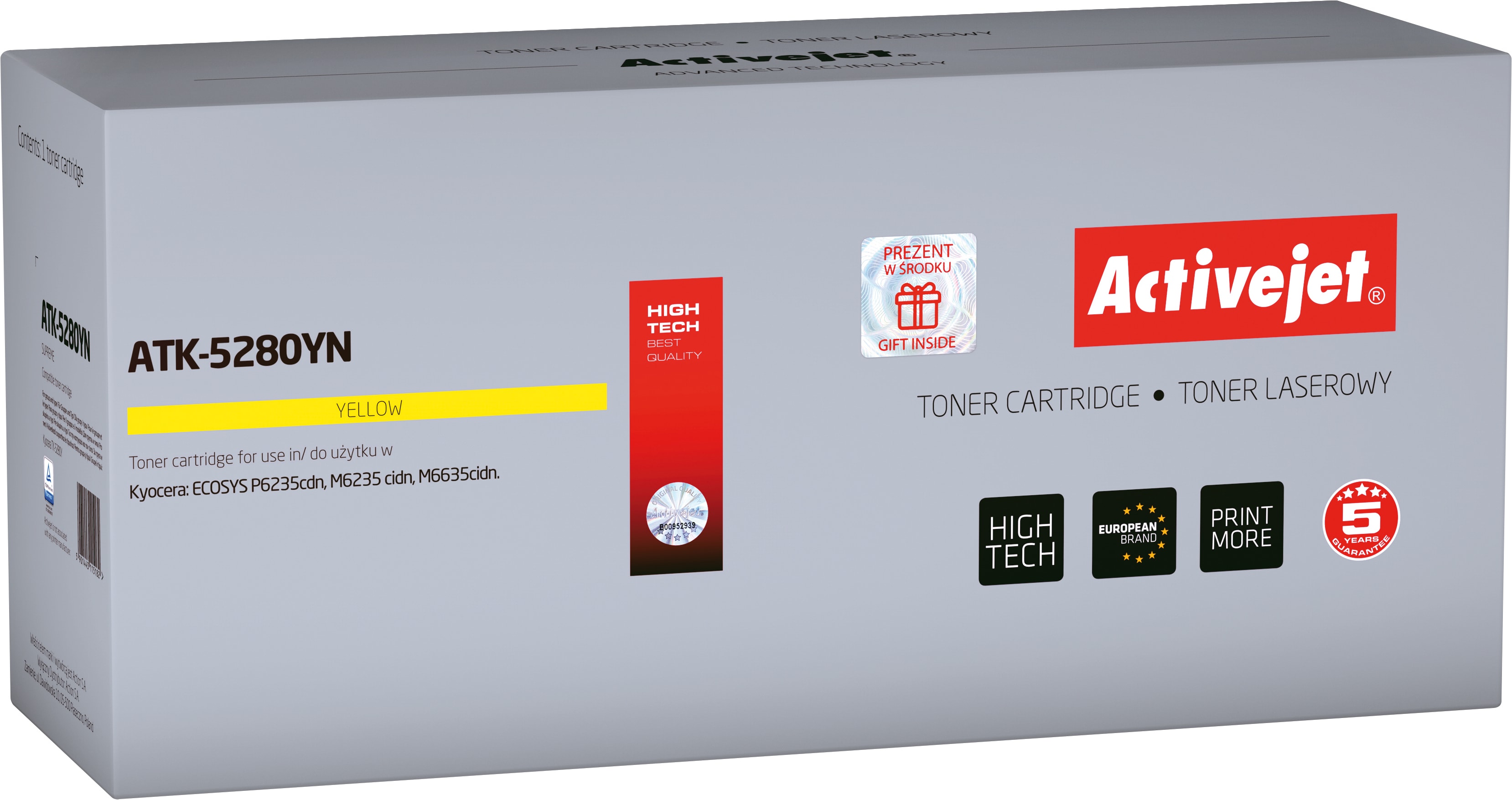 Activejet ATK-5280YN (Y), Toner