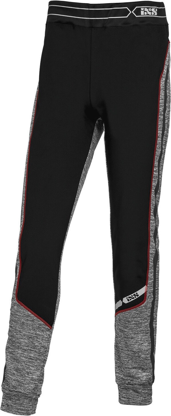 iXS, Unisex, Funktionsunterhose, Tour Funktionshose ICE 1.0 (S), Schwarz, Grau, Rot, S