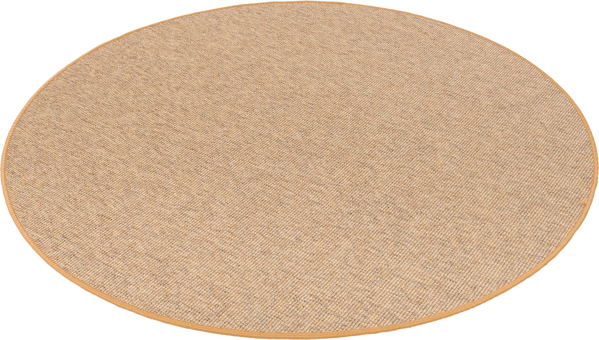 Snapstyle, Teppich, Natur Sisal-Optik Teppich Taff Rund (133 x 133 cm)