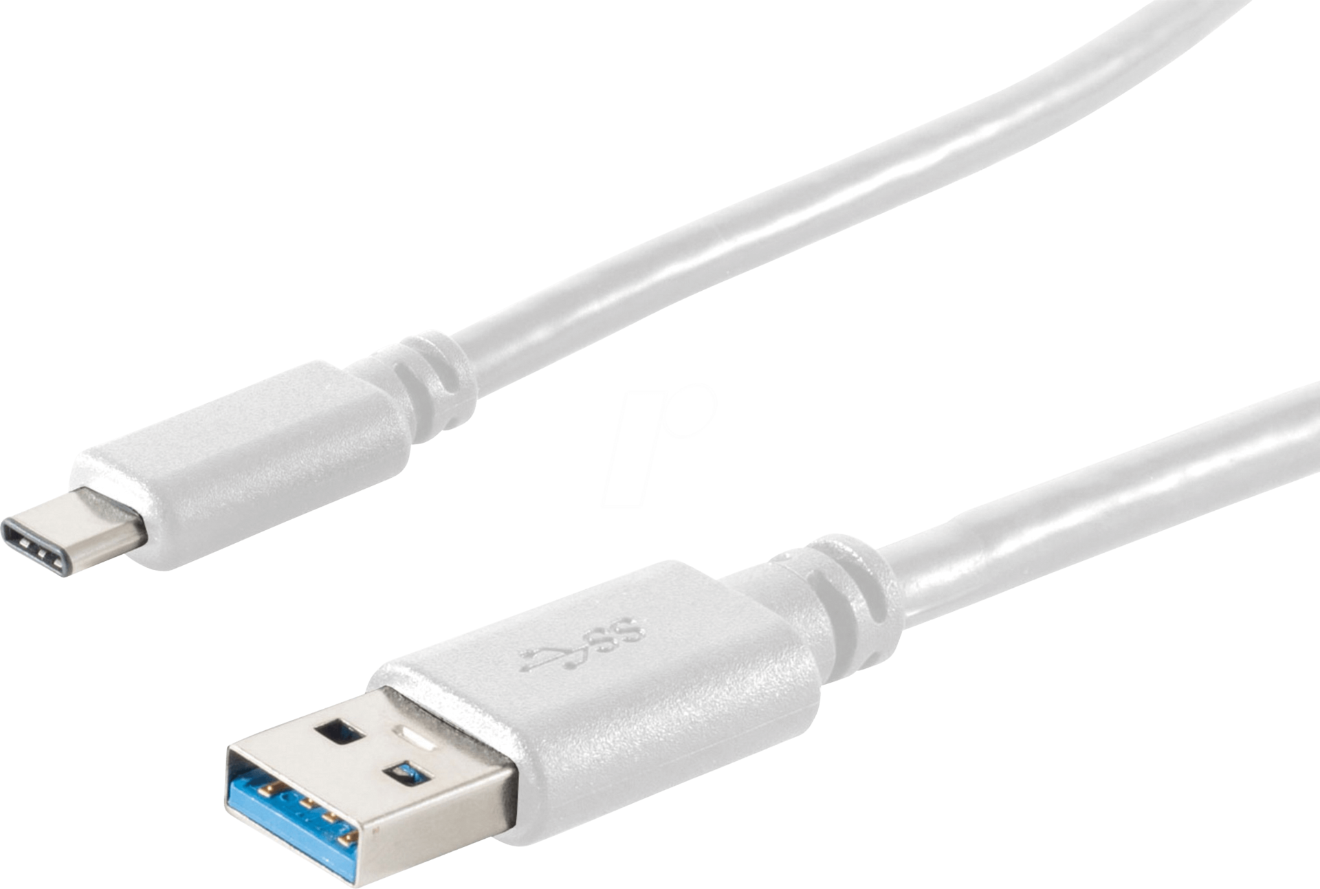 Shiverpeaks BS13-31046 USB Kabel 3 m 3.2 Gen 1 (3.1 Gen 1) USB A USB C Weiss (3 m, USB 3.2 Gen 1), USB Kabel