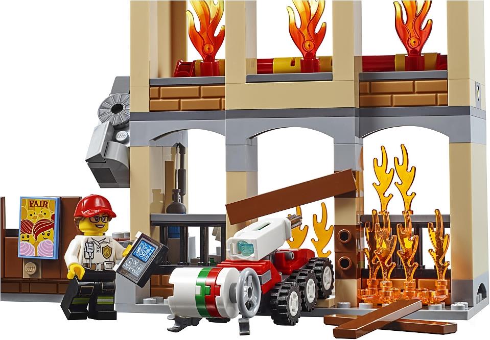 Downtown fire hot sale brigade lego