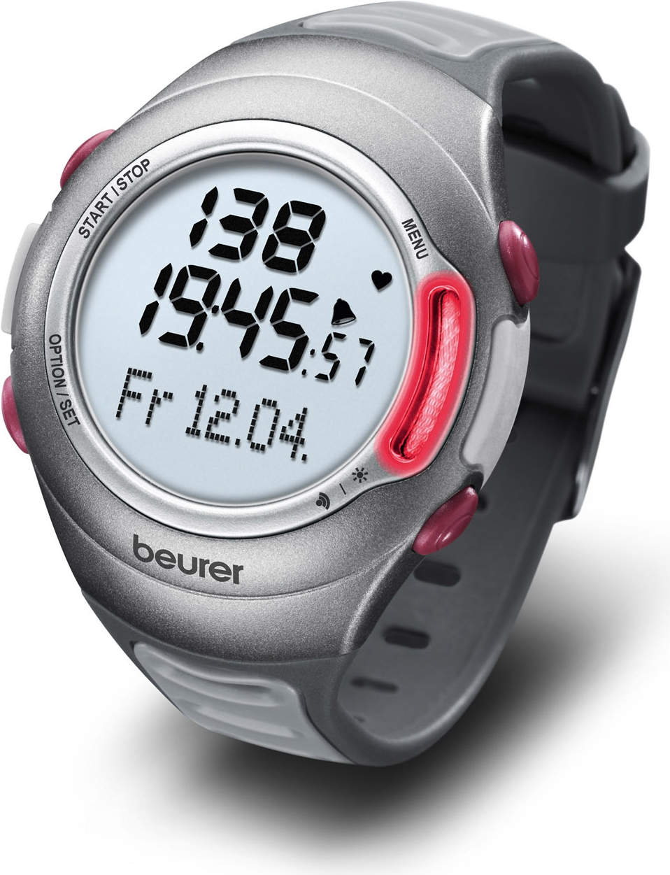 Beurer PM 70 (Metall), Sportuhr + Smartwatch