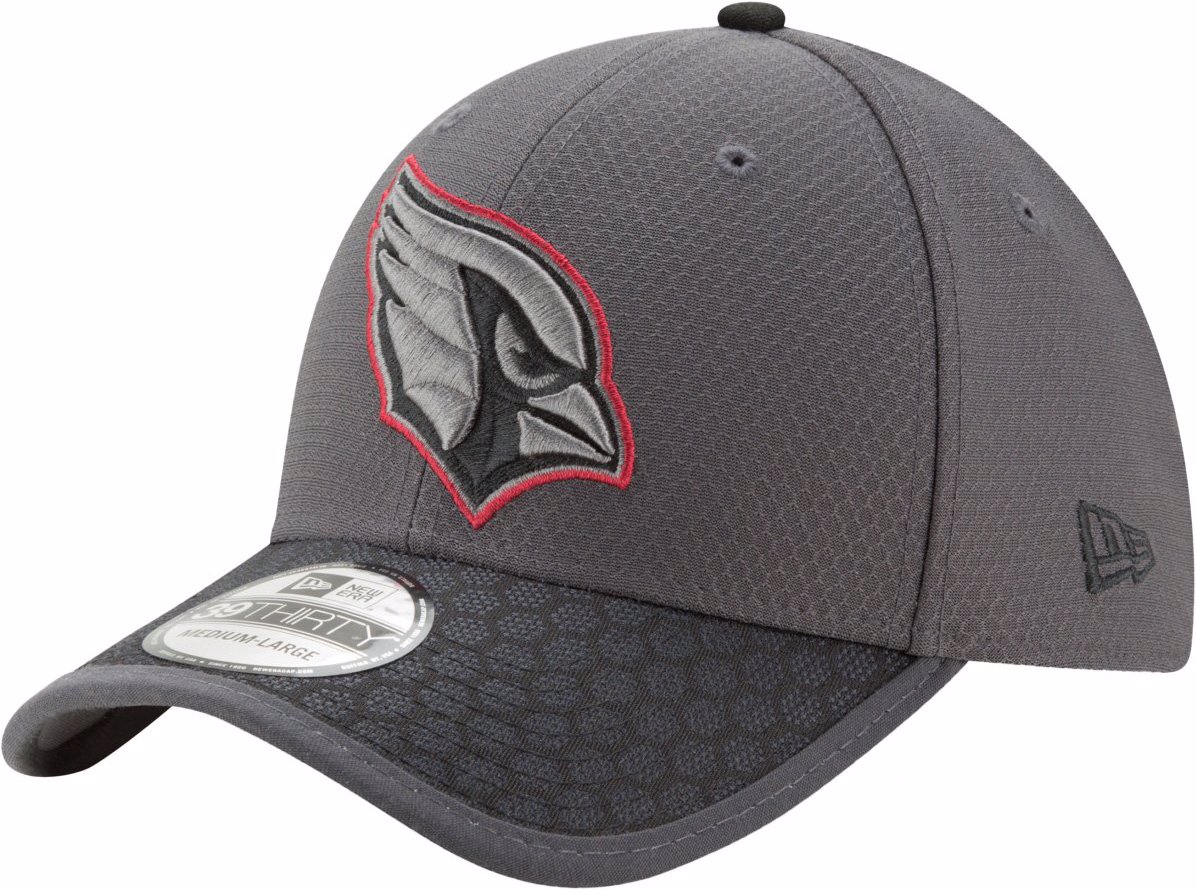 New Era, Herren, Cap, 39Thirty NFL Sideline Arizona Cardinals, Grau, (M)