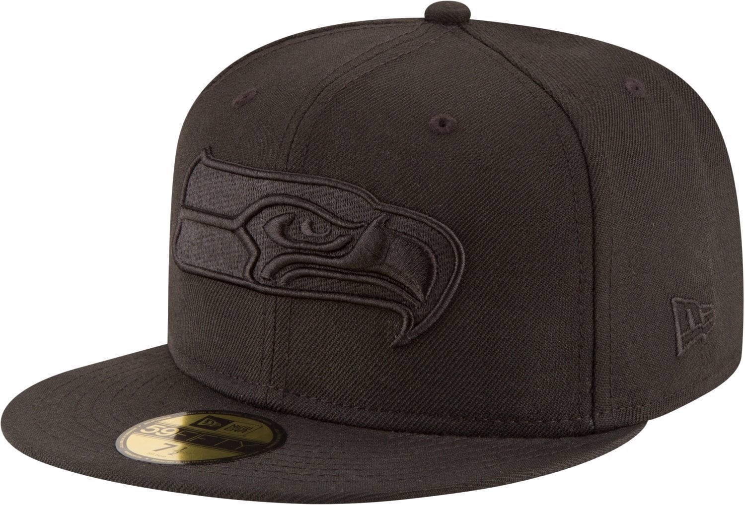 New Era, Herren, Cap, 59Fifty NFL Seattle Seahawks, Schwarz, (7 3/8)