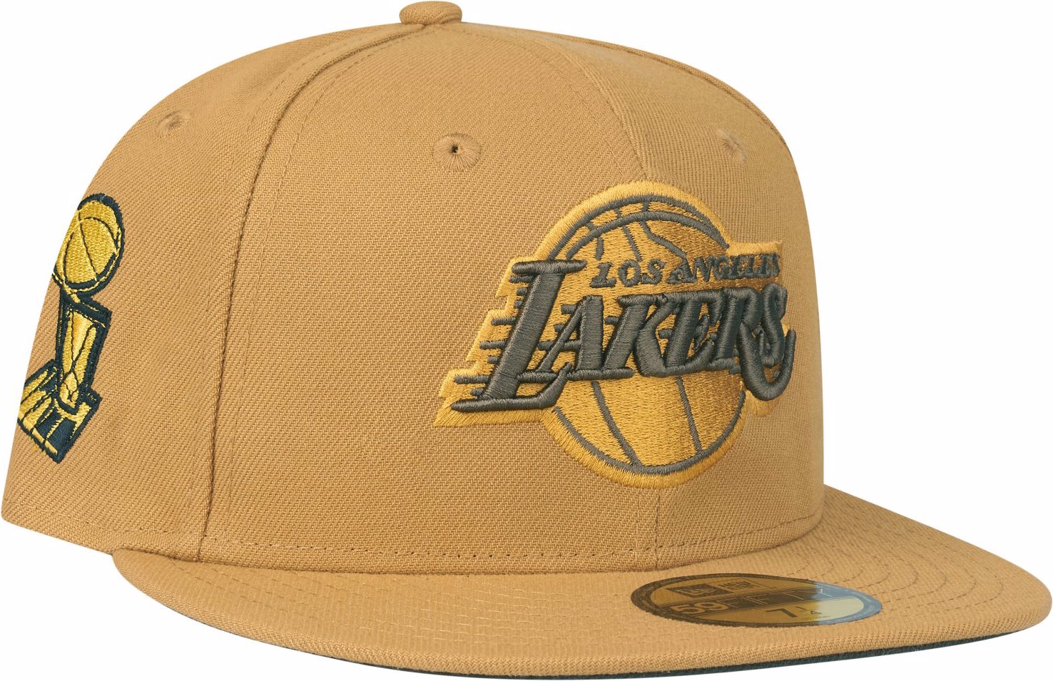 New Era, Herren, Cap, 59Fifty Champs Los Angeles Lakers Panama, Braun, (7 3/4)