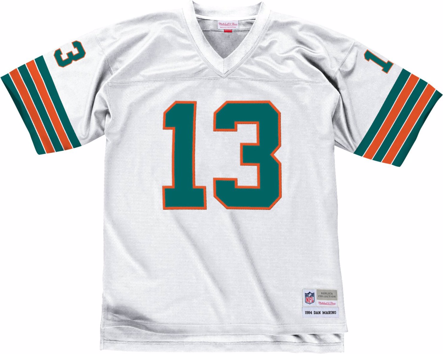 Mitchell & Ness, Herren, Sportshirt, NFL Legacy Jersey Miami Dolphins 1984 Dan Marino (M), Weiss, M