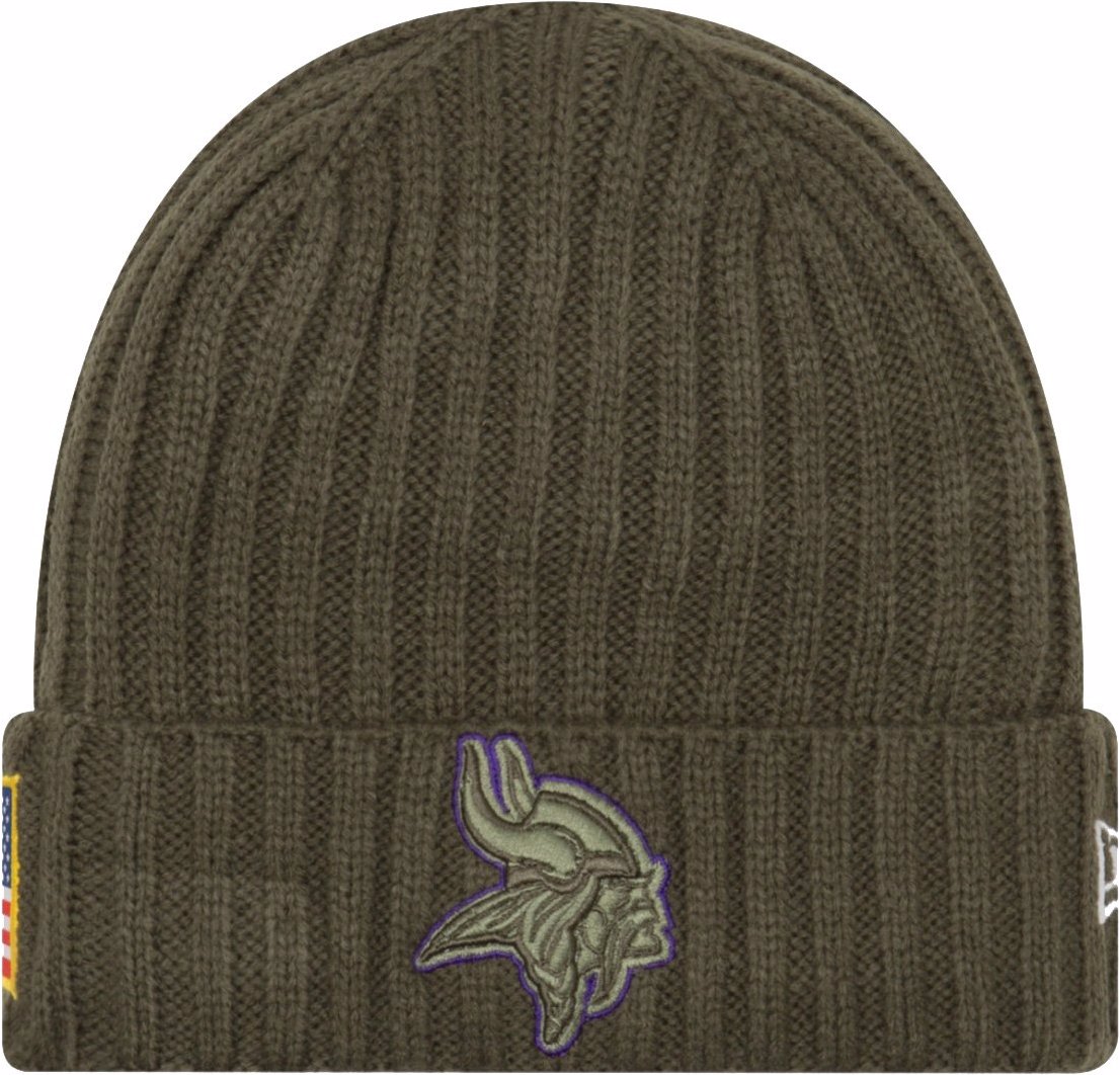 New Era, Herren, Mütze, Salute To Service Minnesota Vikings, Grün