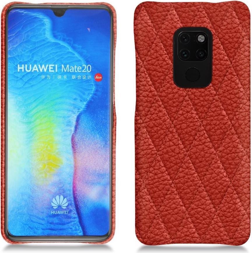 Noreve Lederschutzhülle (Huawei Mate 20), Smartphone Hülle, Orange