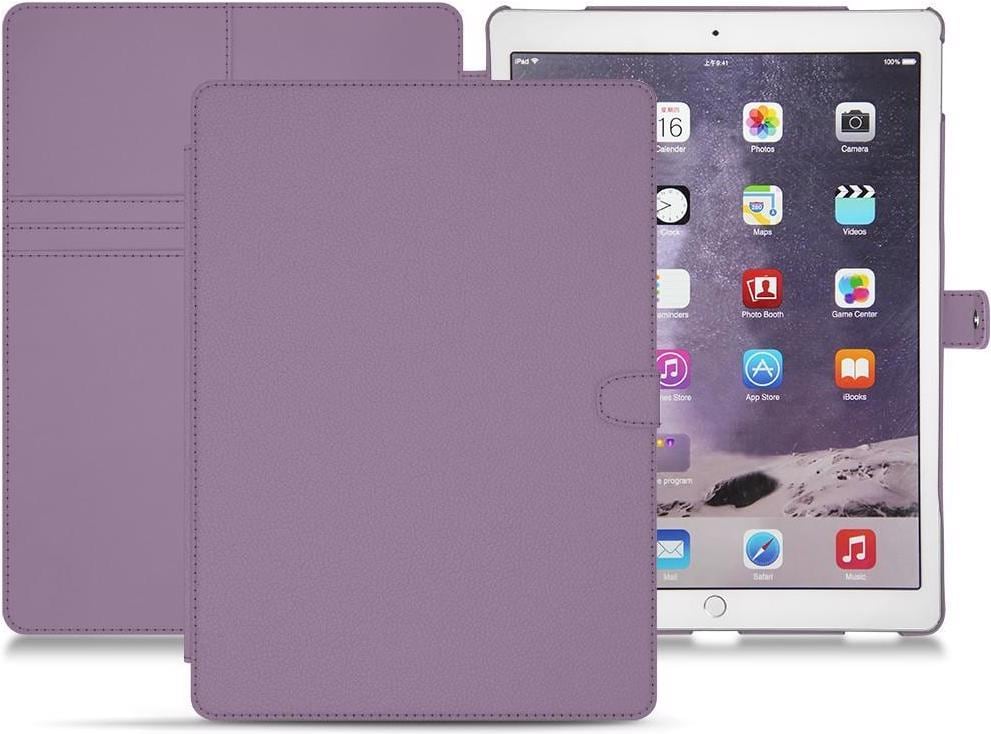 Noreve Lederschutzhülle Wallet (iPad Pro 12.9), Tablet Hülle, Violett