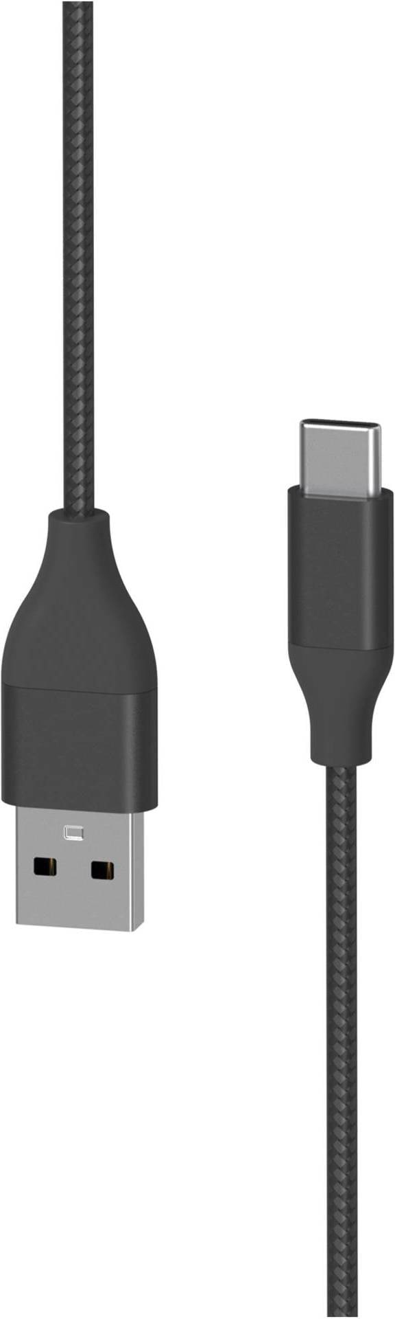 Xlayer PREMIUM Metallic Cable USB to Type-C 1,5m Black (1.50 m, USB 2.0), USB Kabel