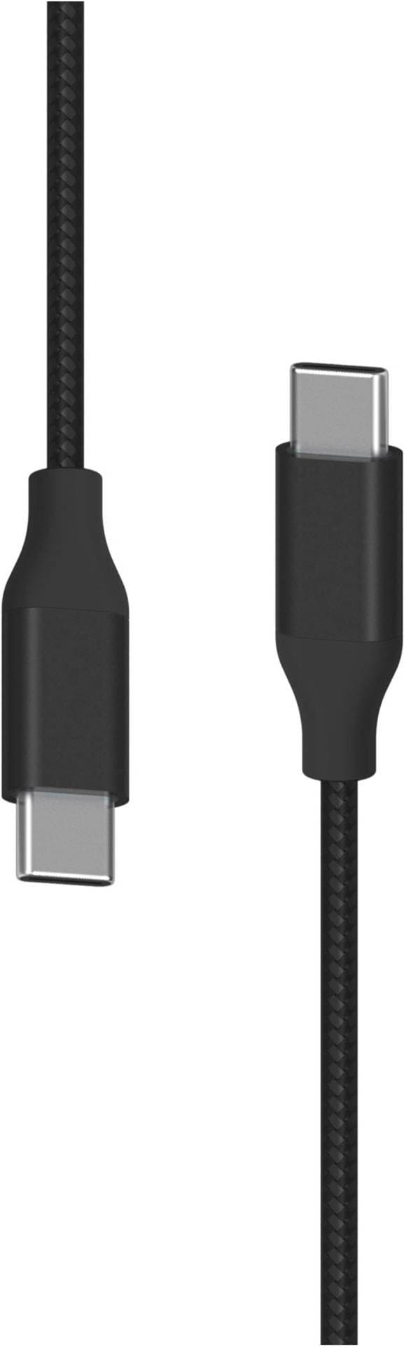 Xlayer PREMIUM Metallic Cable USB-C to Type-C 1,5m Black (1.50 m, USB 2.0), USB Kabel