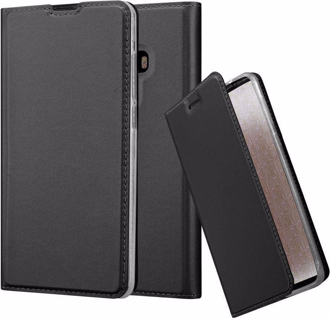 Cadorabo Book Classy Style Cover (Xiaomi Mi Mix 2), Smartphone Hülle, Schwarz