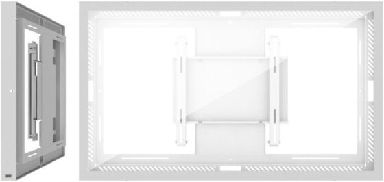 SMS 49L/P Casing Wall G2 WH - 124,5 cm (49 Zoll) - 200 x 400 m, Digital Signage Zubehör, Weiss