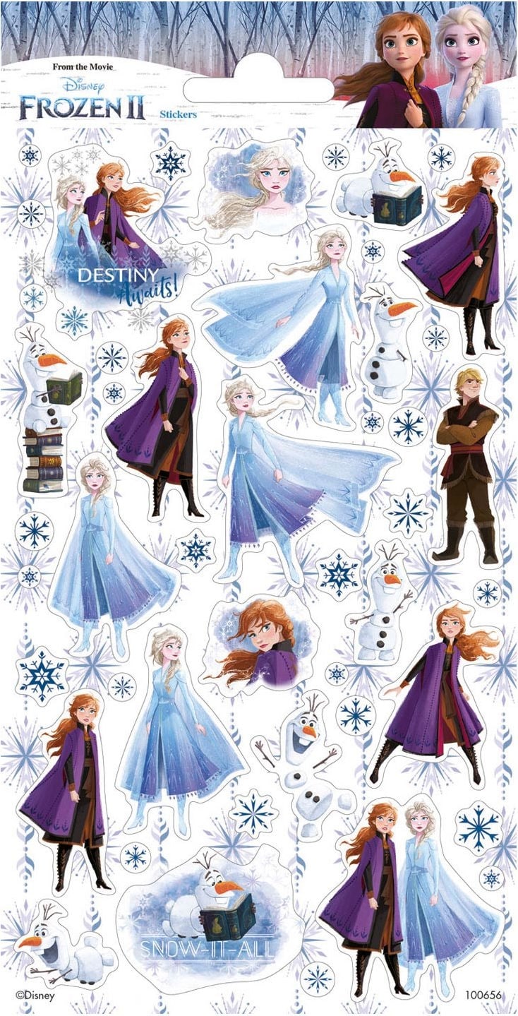 Totum, Sticker, Glitzer Disney Frozen 2 Stickerbogen