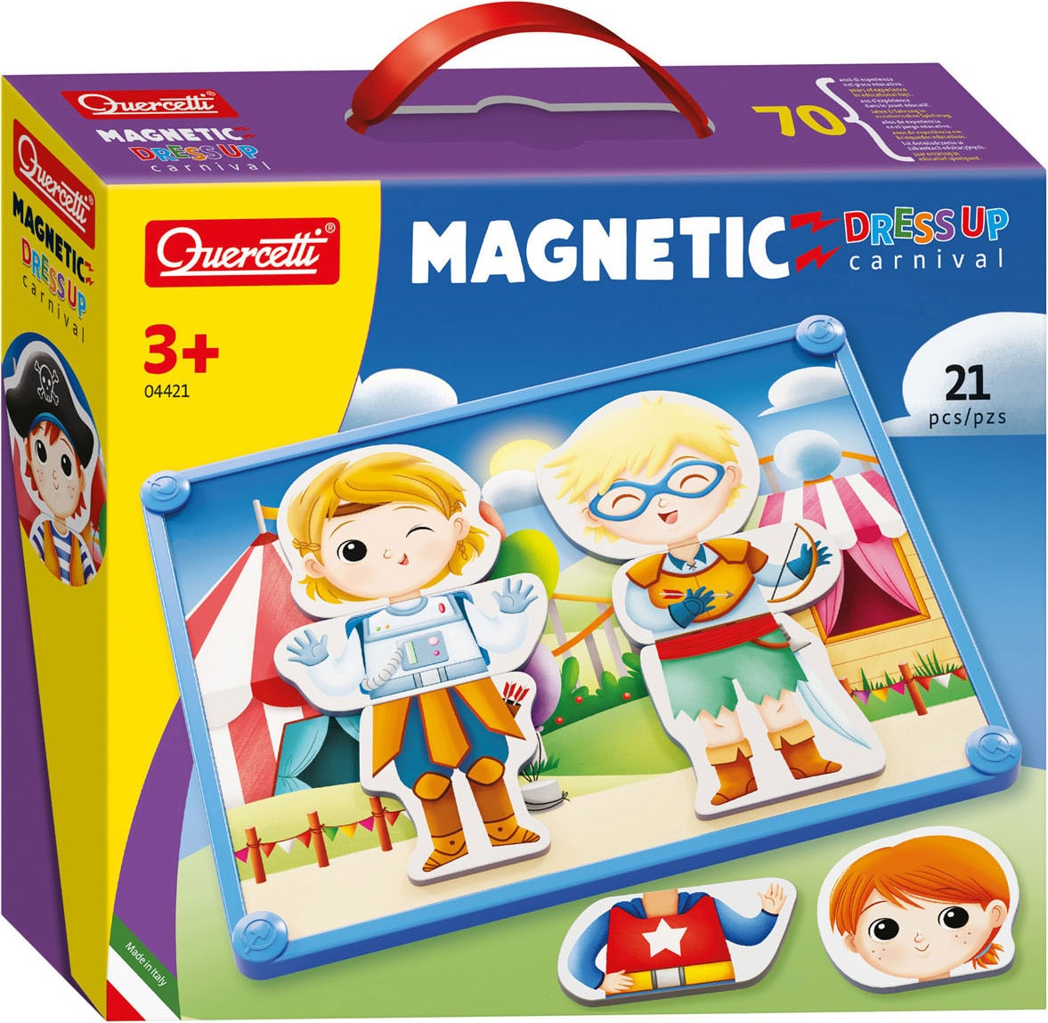 Quercetti Magnetisches Anziehpuzzle (480213)
