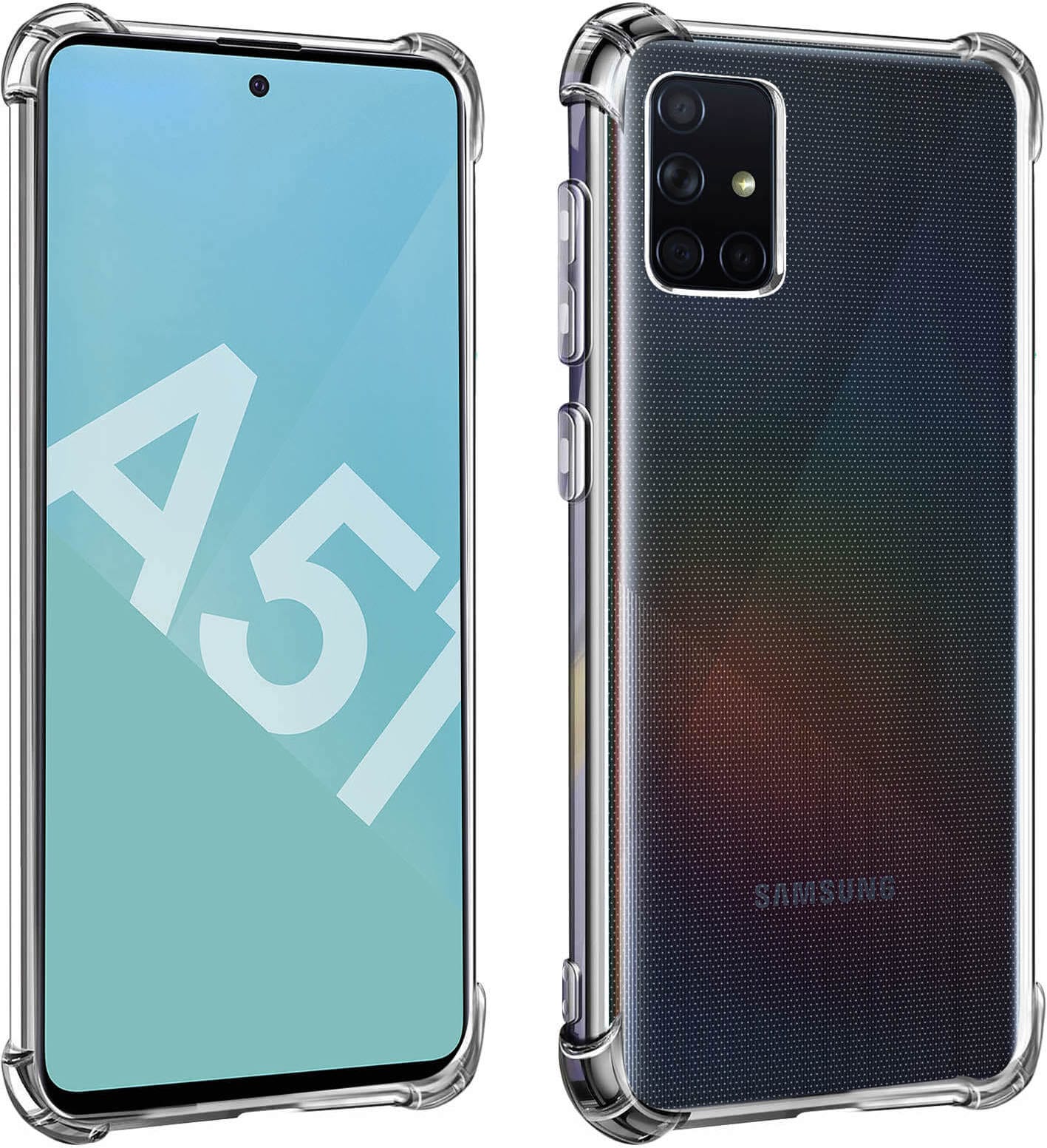 Avizar Refined Series (Galaxy A51), Smartphone Hülle, Transparent