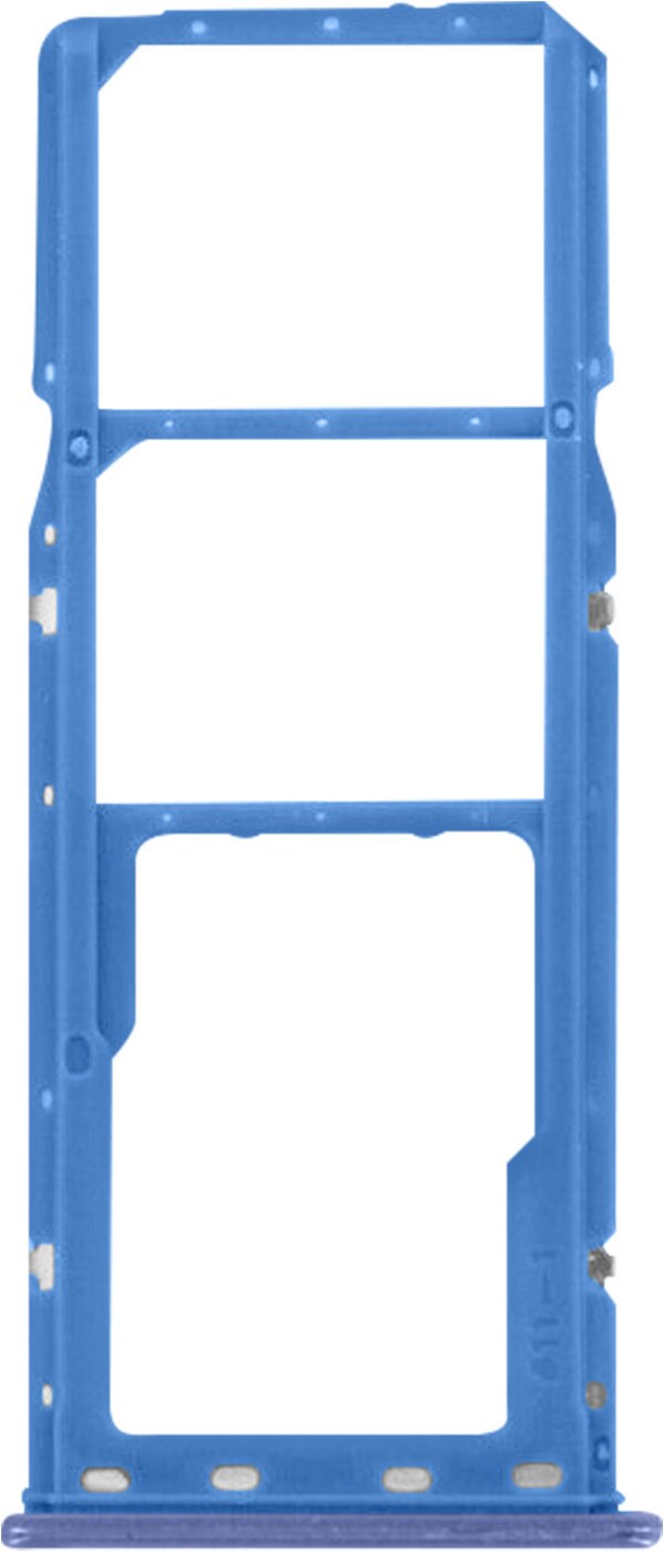 Clappio Ersatz Sim-Halter Samsung A50 (SIM-Halterung, Galaxy A50), Mobilgerät Ersatzteile, Blau