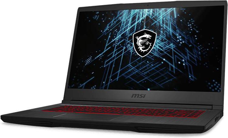 MSI GF63 (15.60", Intel Core i7-11800H, 8 GB, 512 GB, Eng. Int.), Notebook, Schwarz