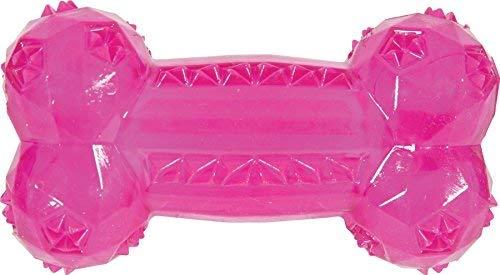 Zolux Toy TPR POP bone 14 cm, pink, Hundespielzeug