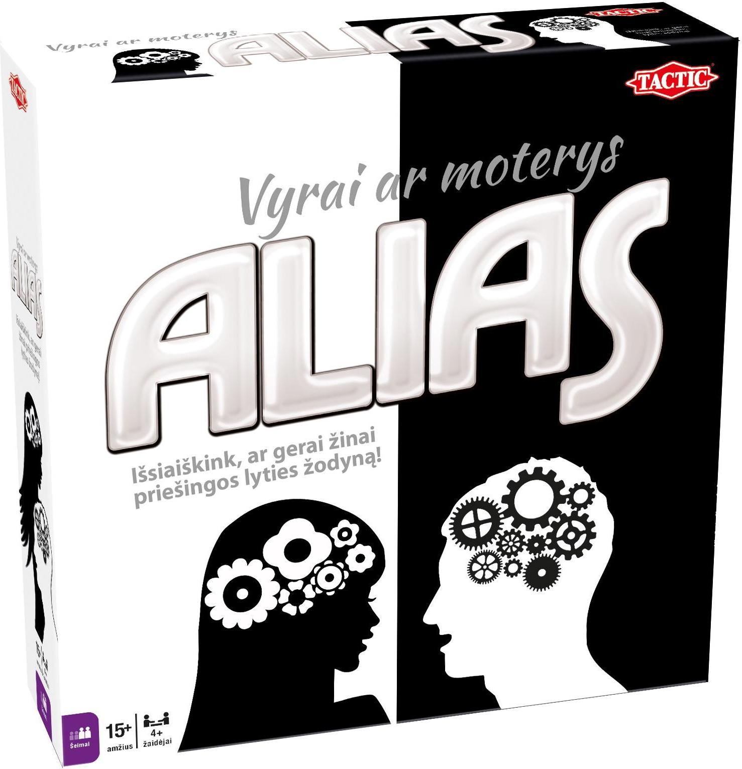 Tactic Game "Alias: Men or Women?", LT 53770 (Litauisch)