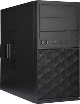 In Win Win Case EFS052 (EFS052.U3U2AQC) (Mini-ATX), PC Gehäuse, Schwarz