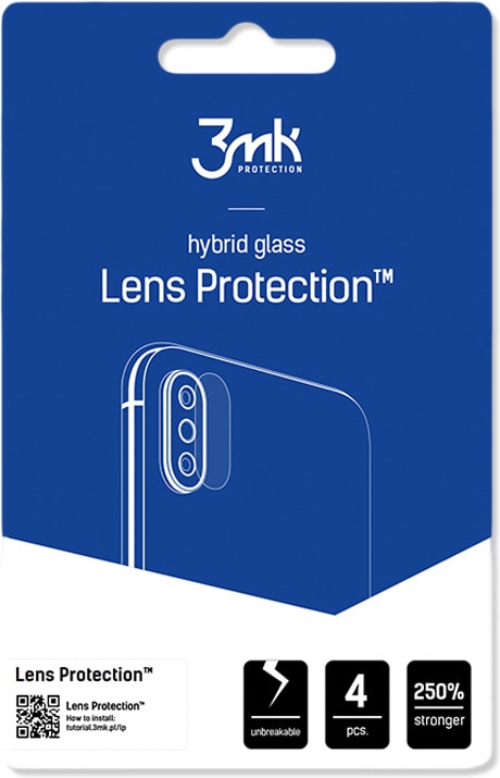 3MK hybrid glass Lens Protection for Samsung Galaxy A73 5G (1 Stück, Galaxy A73 5G), Smartphone Schutzfolie