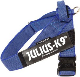 Julius-K9 K9 HARNAIS TAILLE 1 BLEU 63-8 (Chien, Sport canin), Collier + laisse