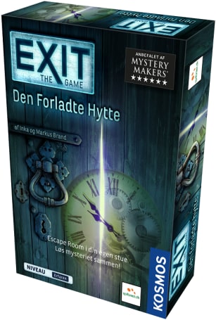 Thames & Kosmos Exit: Den forladte Hytte - Escape Room Game (Danish) (Deutsch)