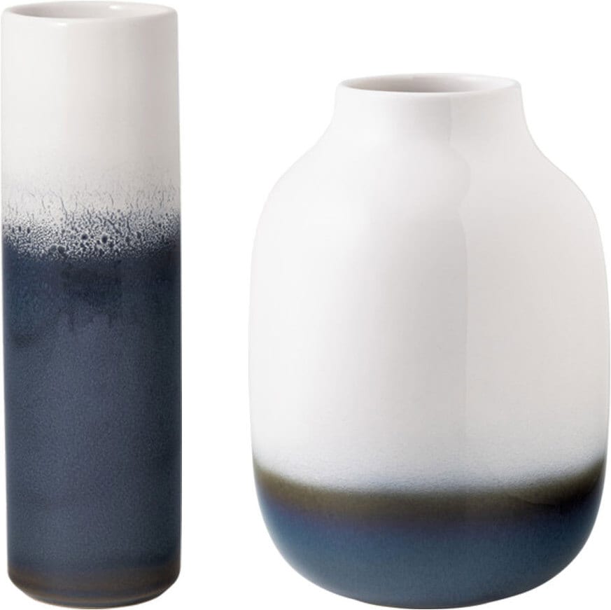 Villeroy & Boch, Vase, Vasen Lave Home bleu (2 x, 2.70 l)