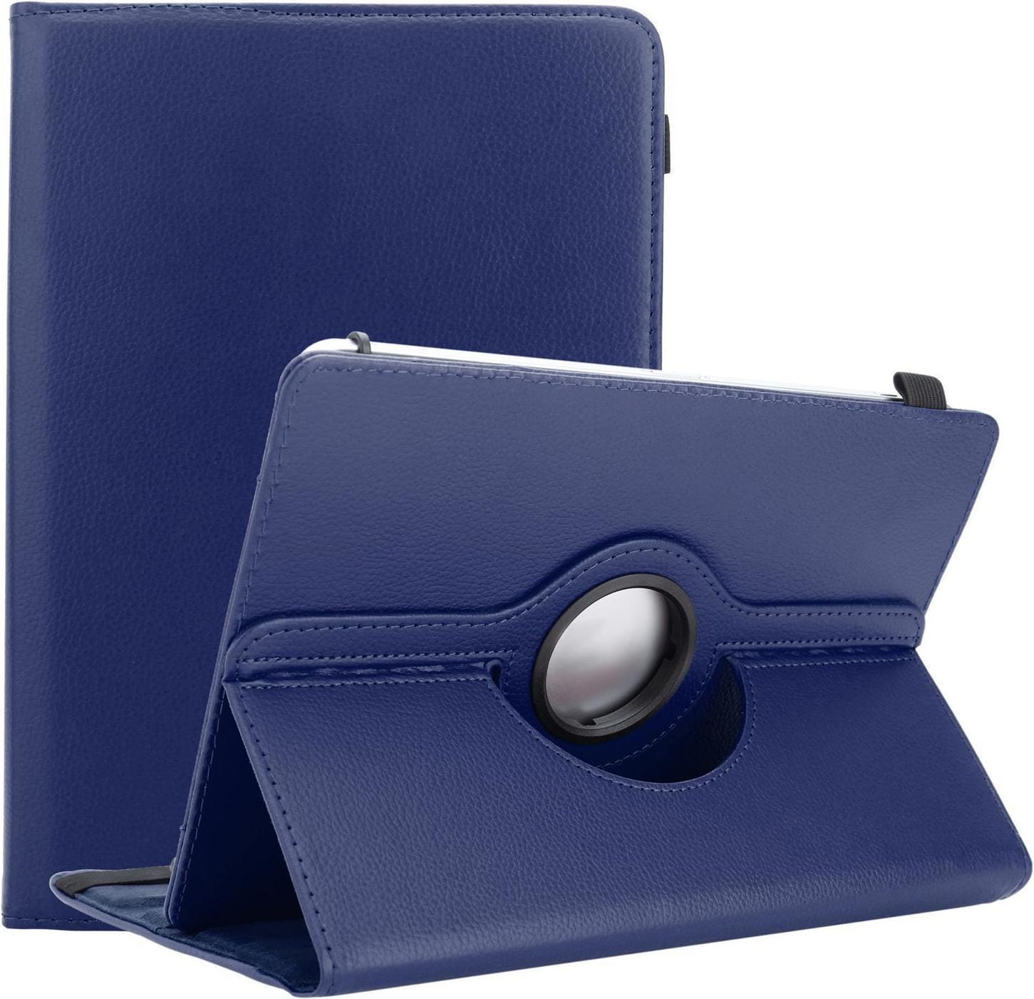 Cadorabo Tablet Hülle Universal 360 (Galaxy Tab 4 10.1), Tablet Hülle, Blau